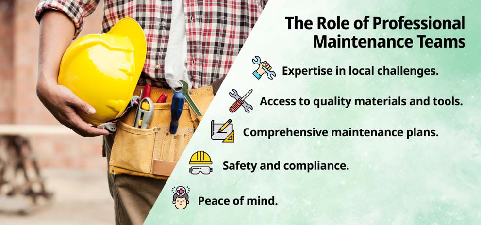 5 important roles of Professional Strata Maintenance Teams